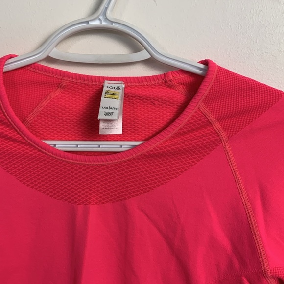 Lole Hot Pink Compression Base Layer w Venting size Large/  Extra Large - Picture 5 of 11